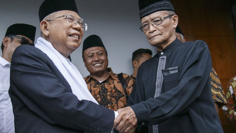 Usai Bertemu Sultan HB X, Ma'ruf Amin Silaturahmi dengan Syafii Maarif - Bagian 2