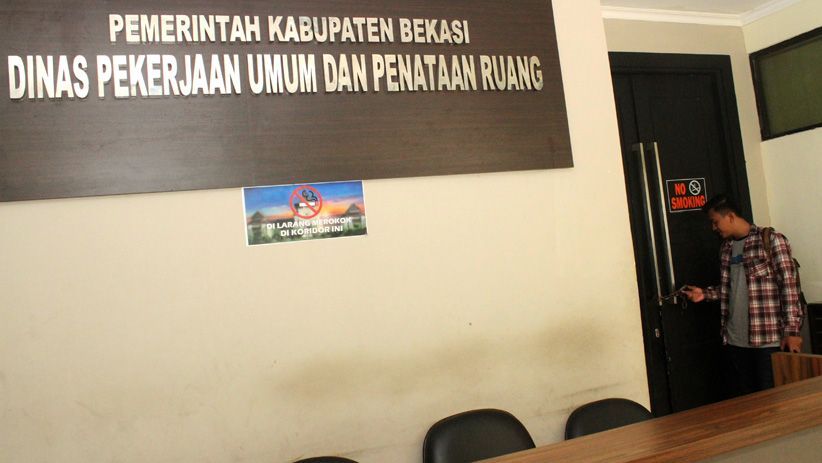 Pejabat Dinas PUPR Kabupaten Bekasi Kena OTT, Kantor Disegel KPK