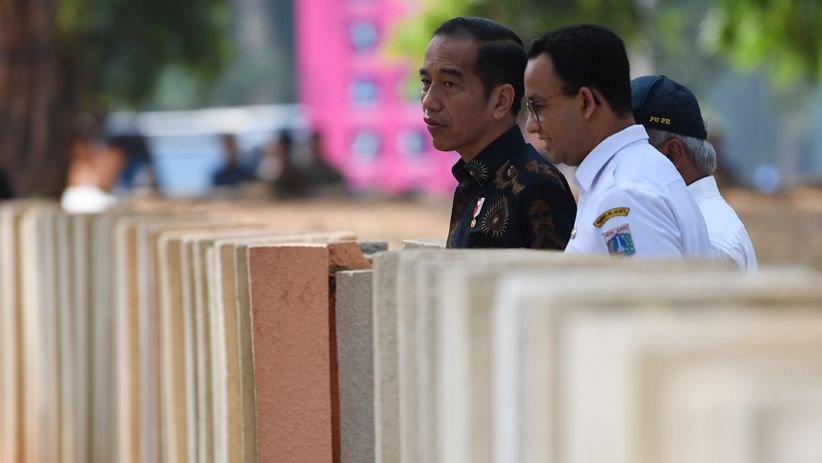 Presiden Jokowi Cek Fasilitas untuk Penyandang Disabilitas di Stadion GBK - Bagian 5