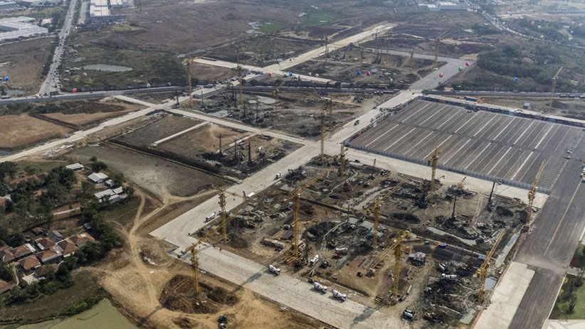 Foto dari Udara Proyek Meikarta di Bekasi - Bagian 2