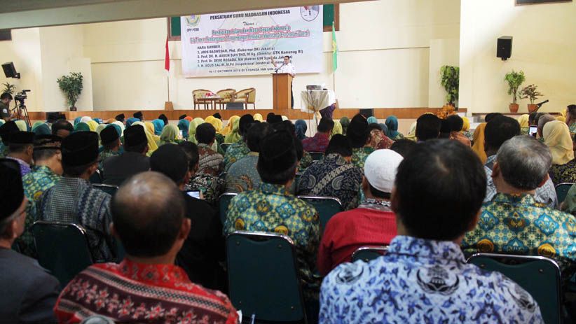 Gubernur Anies Buka Rakornas Persatuan Guru Madrasah Indonesia - Bagian 4