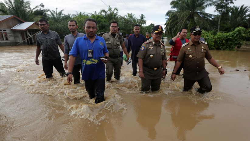 Banjir di Aceh Jaya Semakin Parah, 7 Kecamatan Terendam - Bagian 2