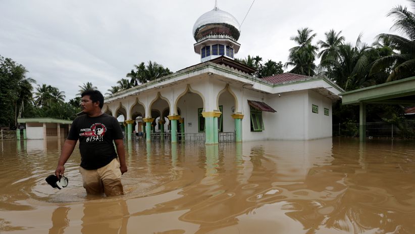 Banjir di Aceh Jaya Semakin Parah, 7 Kecamatan Terendam
