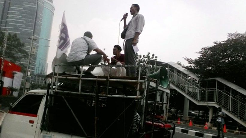 Aksi Massa Tuntut KPK Tindaklanjuti Temuan BPK Soal Pelindo II - Bagian 2