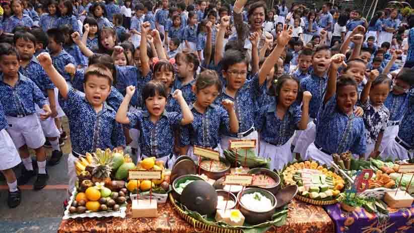 Hari Pangan Sedunia, Tarakanita 3 Senayan Gelar Makanan Khas Nusantara - Bagian 1