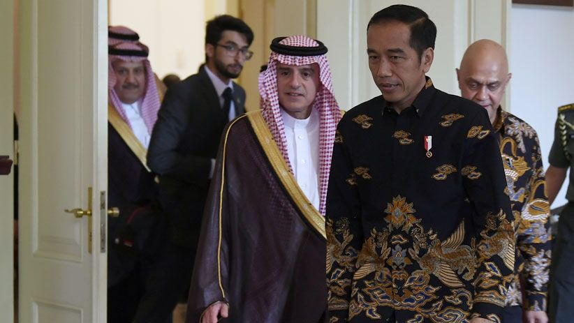 Presiden Jokowi Terima Menlu Arab Saudi di Istana Bogor - Bagian 3