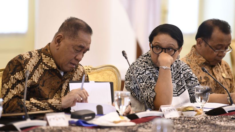 Presiden Jokowi Pimpin Rapat Persiapan Our Ocean Conference - Bagian 4