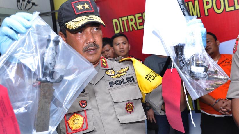 Tampang Pelaku Pembunuhan Sekeluarga di Deli Serdang