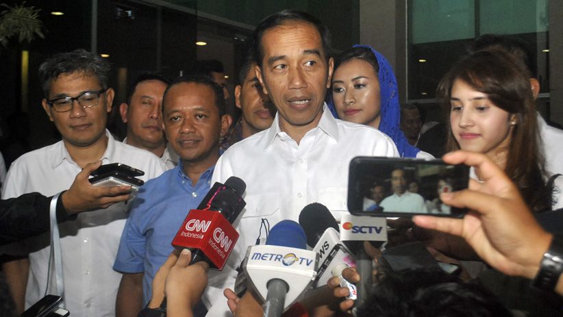 Jokowi Gelar Pertemuan Tertutup dengan Tim Kampanye Nasional di Bogor - Bagian 2