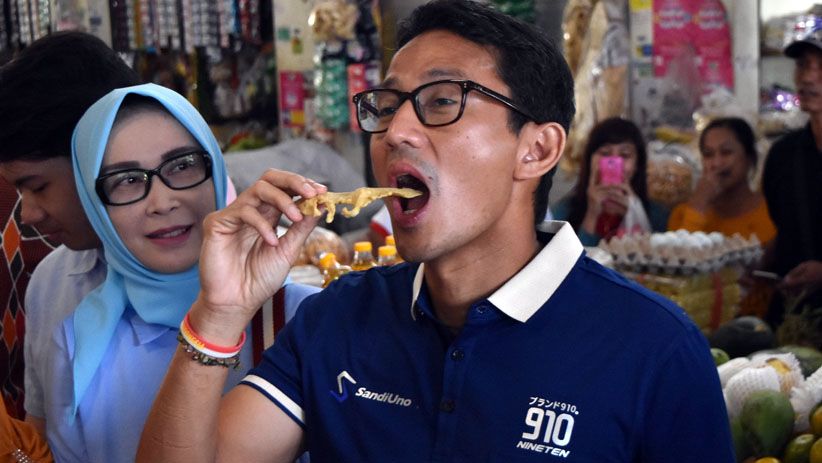 Sandiaga Uno Serap Aspirasi Pedagang Pasar Harjosari Semarang - Bagian 2