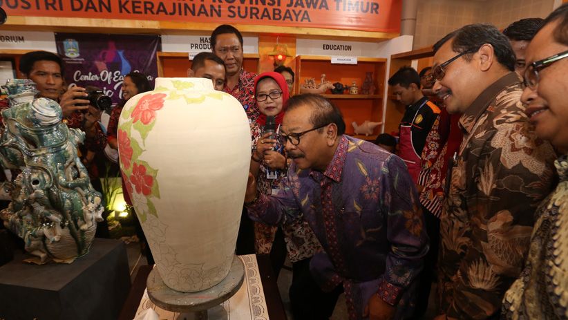 Gubernur Soekarwo Buka Pameran Indonesia Quality Expo
