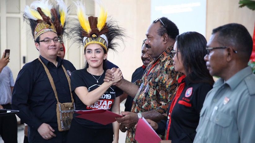 Tim Alpha Zona Papua Siap Menangkan Jokowi-Ma'ruf Amin - Bagian 1