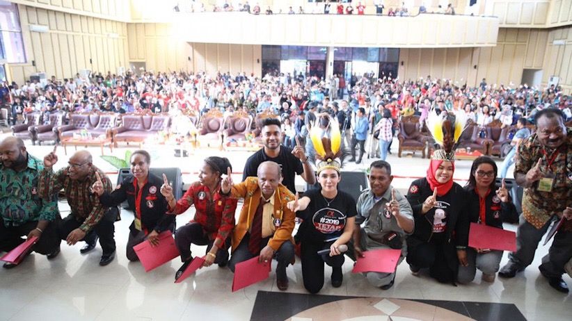 Tim Alpha Zona Papua Siap Menangkan Jokowi-Ma'ruf Amin - Bagian 2