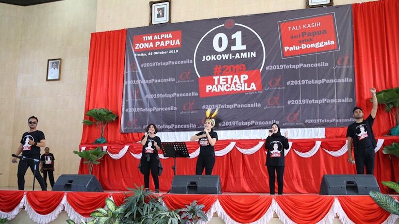 Tim Alpha Zona Papua Siap Menangkan Jokowi-Ma'ruf Amin - Bagian 4