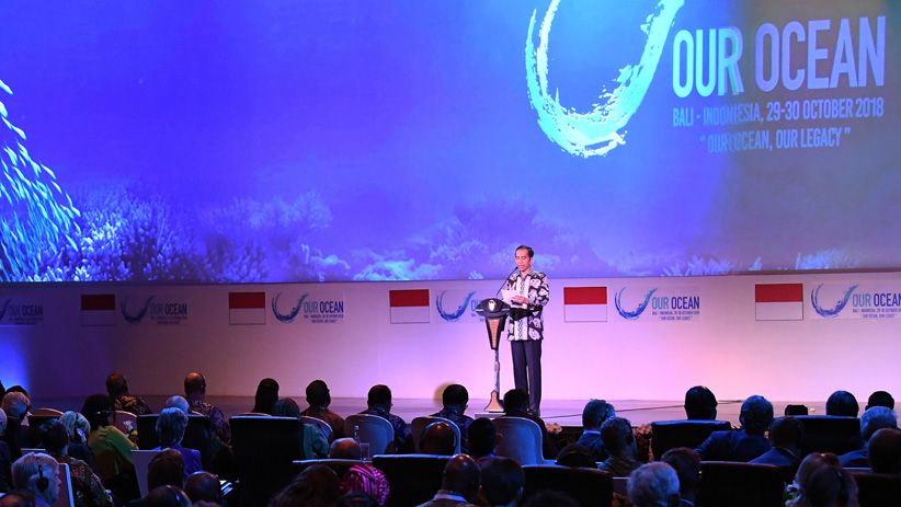 Presiden Jokowi Buka Our Ocean Conference 2018 di Bali - Bagian 2