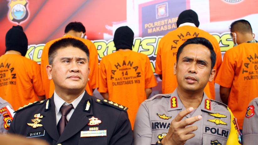 Polrestabes Makassar Tangkap 6 Joki Tes CPNS - Bagian 2