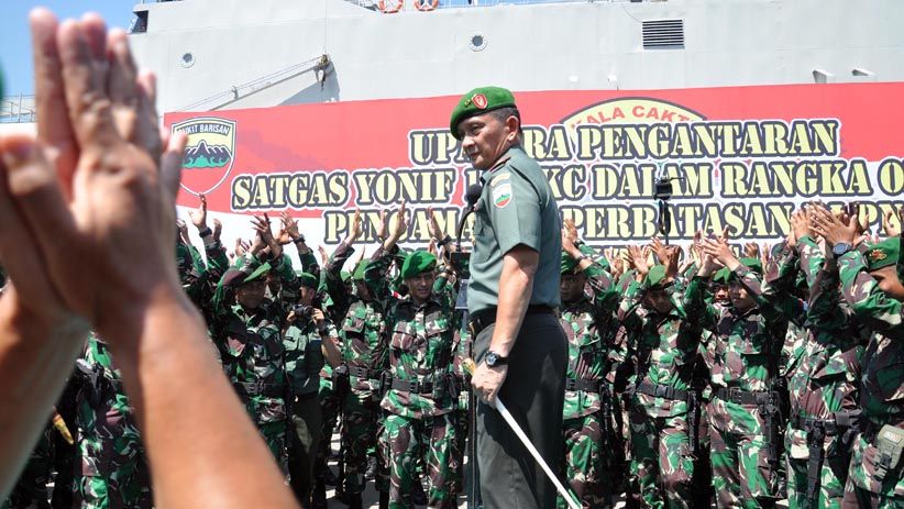 450 Prajurit TNI Satgas Yonif 126/Kala Cakti Jaga Perbatasan RI-PNG - Bagian 1