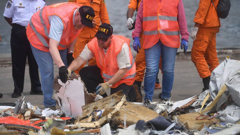 Tim Keselamatan Transportasi Amerika Serikat Periksa Puing Lion Air JT610 - Bagian 2