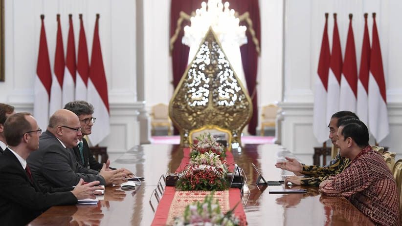 Presiden Jokowi Bertemu Menteri Ekonomi dan Energi Jerman Bahas Industri Startup - Bagian 2