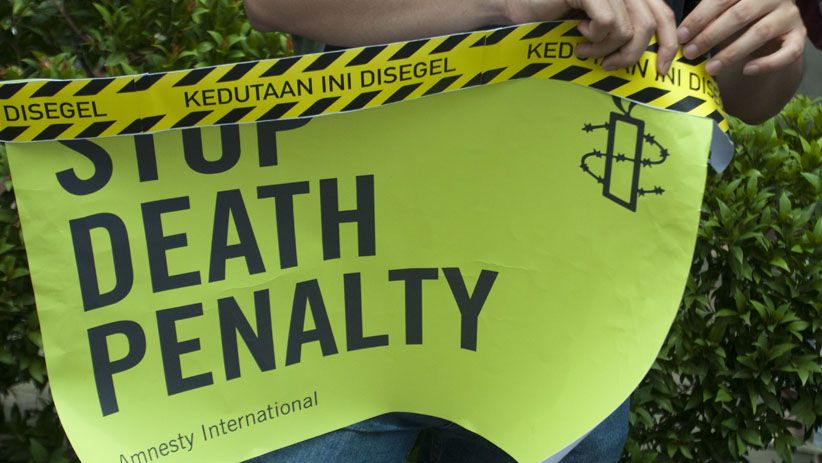 Protes Eksekusi Mati Tuti, Pekerja Migran Demo di Kedutaan Arab Saudi - Bagian 3