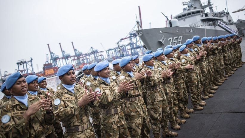 Panglima TNI Sambut Pasukan Penjaga Perdamaian PBB usai Bertugas di Lebanon - Bagian 3