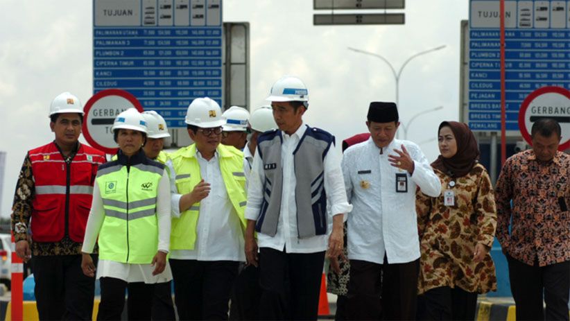 Presiden Jokowi Resmikan Jalan Tol Pejagan-Pemalang - Bagian 1