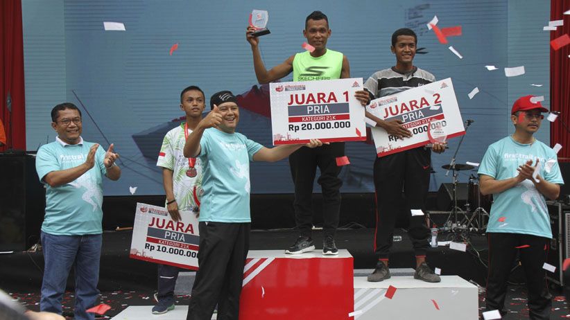 Serunya Lomba Semen Indonesia Trail Run 2018 di Area Pascatambang - Bagian 8