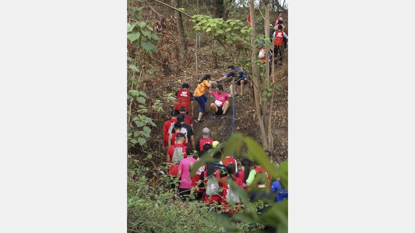 Serunya Lomba Semen Indonesia Trail Run 2018 di Area Pascatambang - Bagian 6