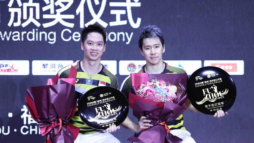 Ekspresi Kevin/Marcus Juara China Terbuka 2018 - Bagian 3