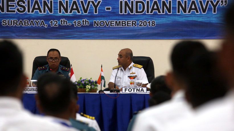 Samudra Shakti 2018, Latihan Bilateral Perdana TNI AL dengan Indian Navy - Bagian 1