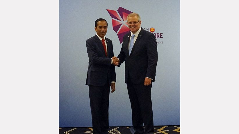 Presiden Jokowi Gelar Pertemuan Bilateral dengan PM Australia - Bagian 2