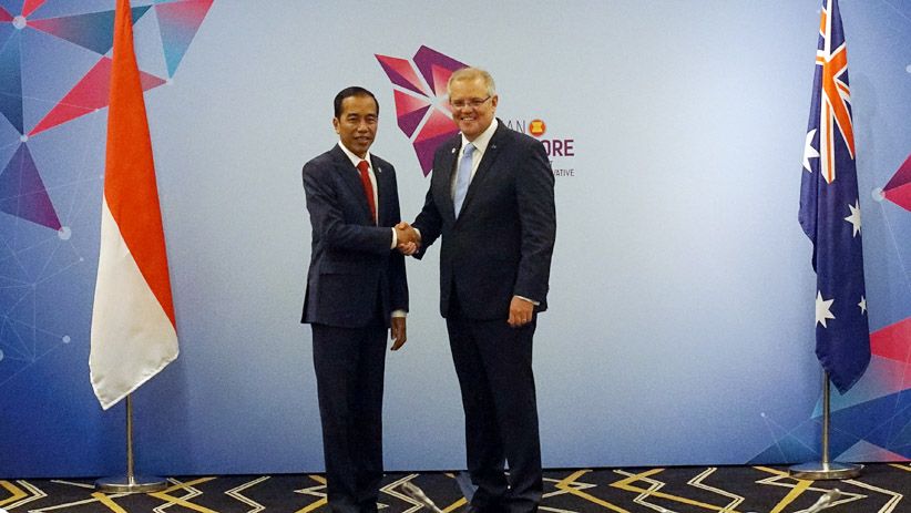 Presiden Jokowi Gelar Pertemuan Bilateral dengan PM Australia - Bagian 1
