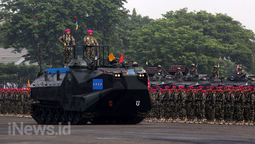 Aksi Prajurit TNI saat HUT ke-73 Korps Marinir - Bagian 1