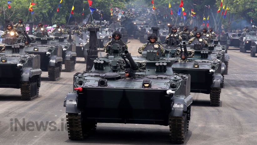 Aksi Prajurit TNI saat HUT ke-73 Korps Marinir - Bagian 3