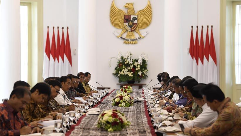 Jokowi Pimpin Rapat Pembangunan SDM untuk Akselerasi Pertumbuhan Ekonomi - Bagian 1