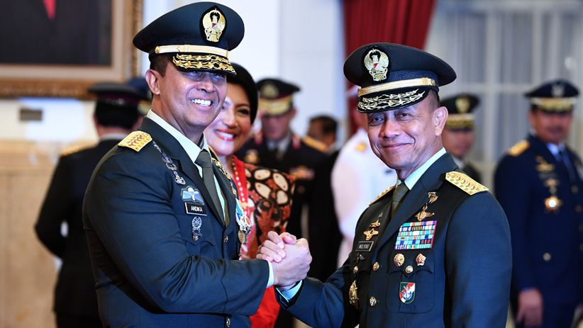 Jenderal TNI Andika Perkasa Resmi Jabat KSAD - Bagian 3