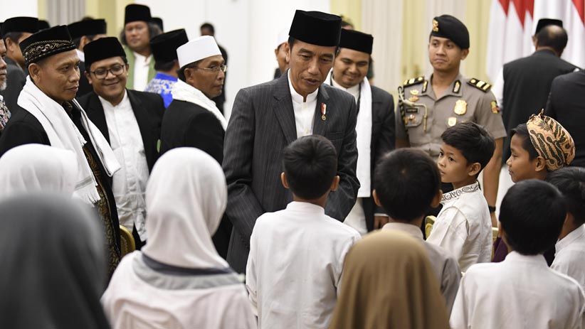 Presiden Jokowi Peringati Maulid Nabi Muhammad SAW di Istana Bogor - Bagian 3
