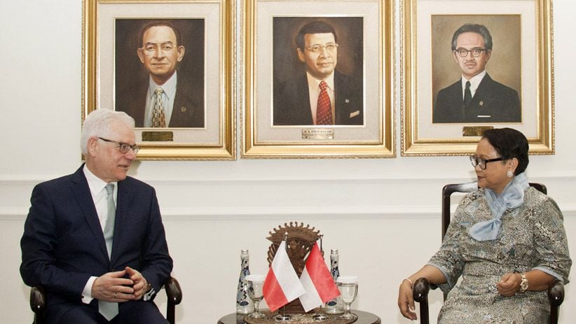 Menteri Retno Bertemu Menlu Polandia Jacek Czaputowicz - Bagian 1