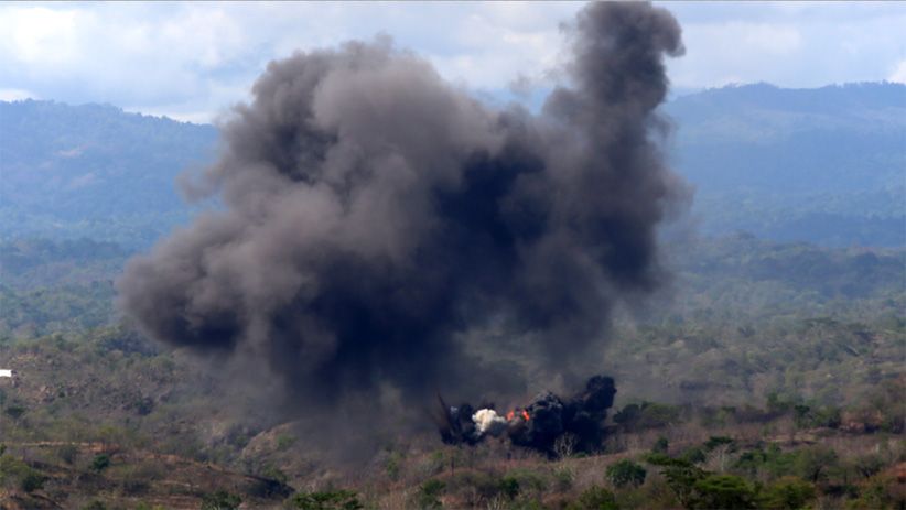 Aksi Prajurit dan Alutsista saat Latihan Bantuan Tembakan Terpadu TNI 2018 - Bagian 5