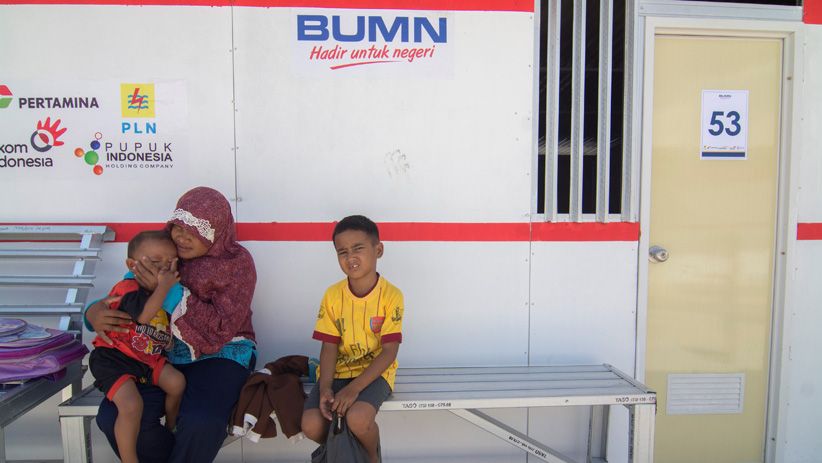 Pengungsi Gempa Sulteng Mulai Menempati Ratusan Hunian Sementara - Bagian 2