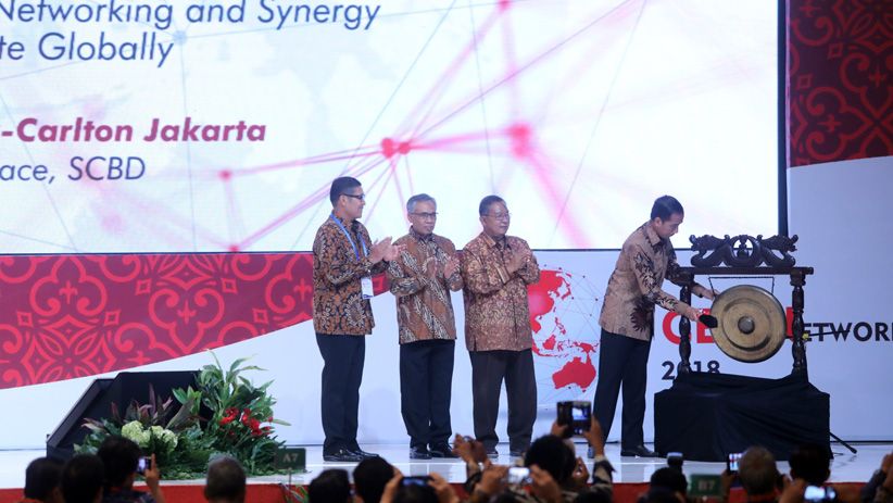 Presiden Jokowi dan HT Hadiri CEONetworking 2018 - Bagian 3