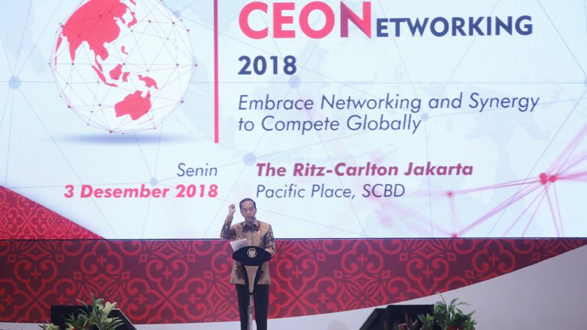 Presiden Jokowi dan HT Hadiri CEONetworking 2018 - Bagian 4