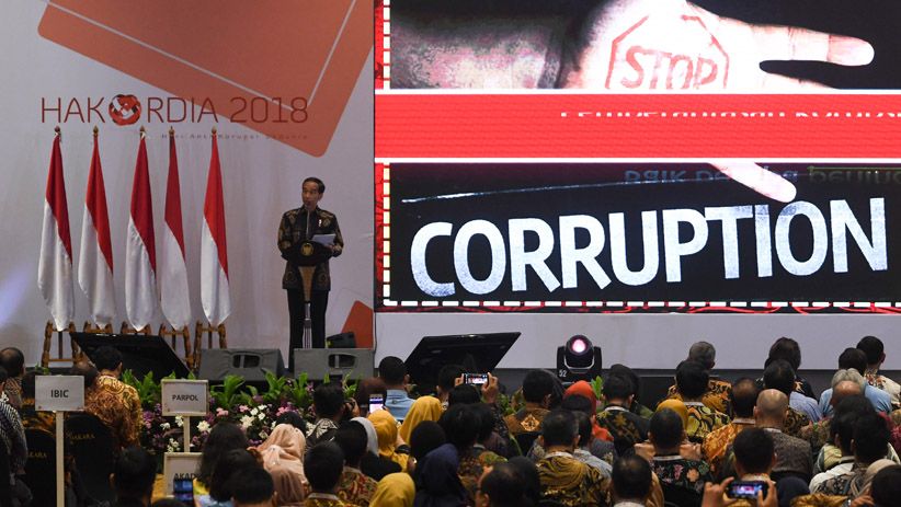 Presiden Jokowi Hadiri Peringatan Hari Antikorupsi Dunia - Bagian 3