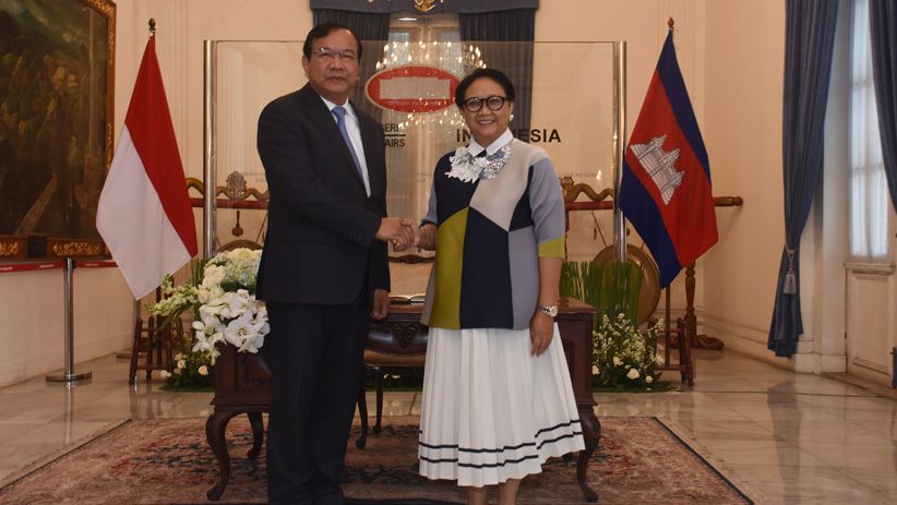 Tingkatkan Kerja Sama, Menteri Retno Bertemu Menlu Kamboja - Bagian 3