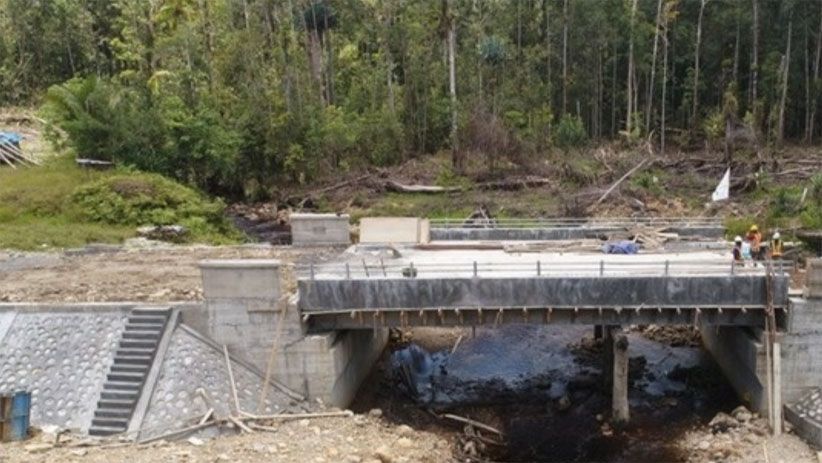 Ini Penampakan Jembatan yang Digarap 31 Pekerja di Papua - Bagian 4