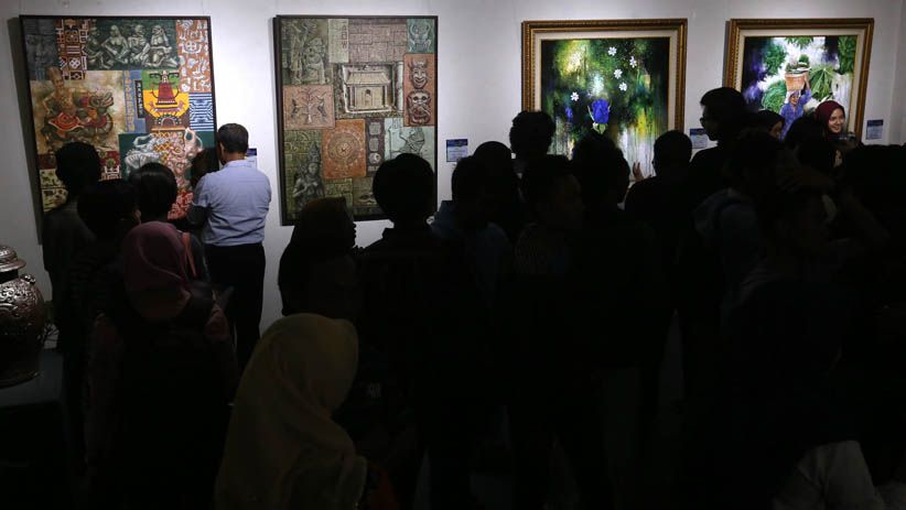 Pameran Seni Rupa Pesona Indonesia Karya 20 Seniman Jawa Timur - Bagian 2