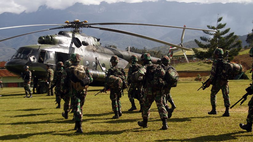 Prajurit TNI Terus Buru Kelompok Kriminal Bersenjata di Papua