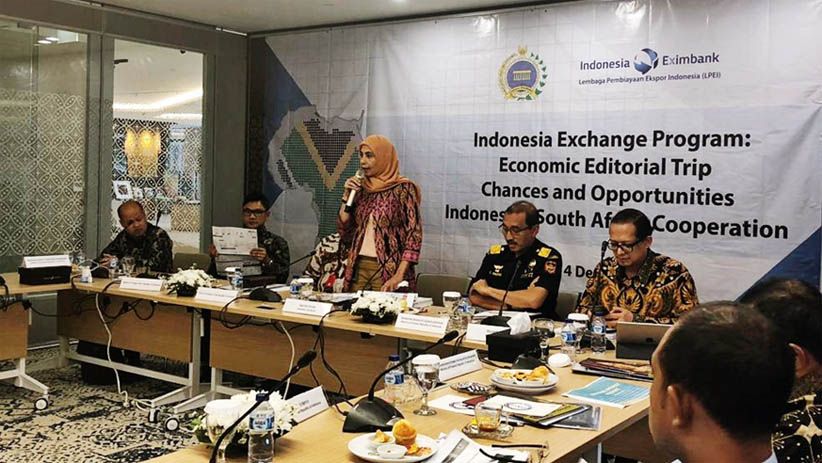 LPEI Paparkan Peran Indonesia Eximbank kepada Jurnalis Afrika Selatan - Bagian 1