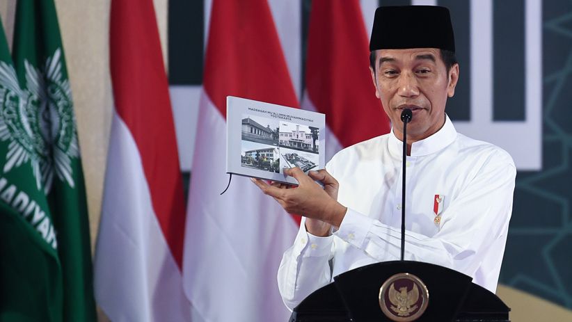 Presiden Jokowi Hadiri Milad 1 Abad Muallimin-Muallimat Muhammadiyah 
