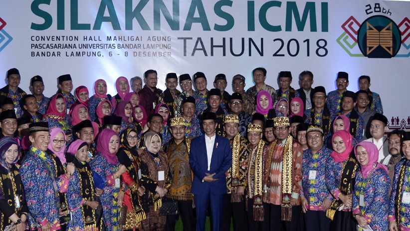 Presiden Jokowi Buka Silaknas ICMI di Lampung